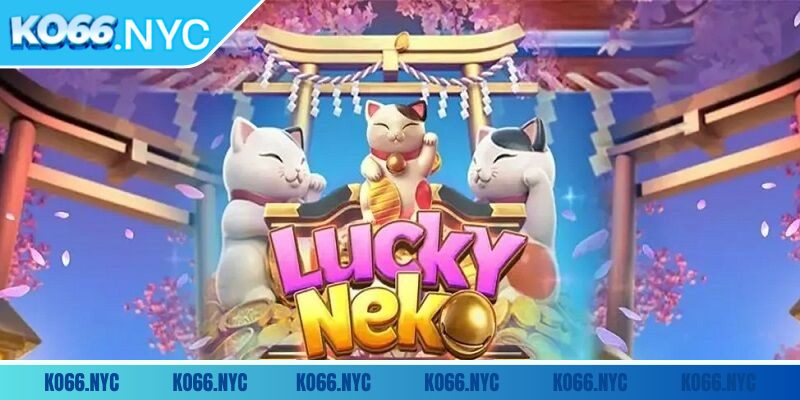 Neko may mắn KO66 mang hình tượng mèo chiêu tài 